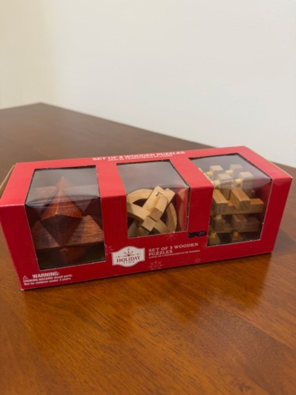 Holiday Time Wooden Puzzles NWT.